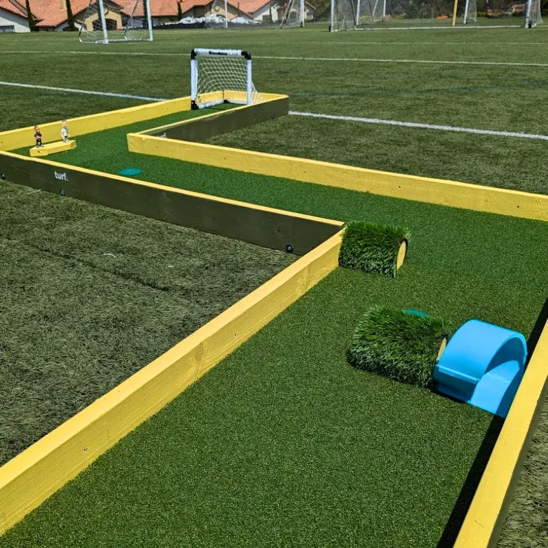 Turf Activity - SkinnyMini Z-Shape Soccer Mini Golf Obstacles.webp